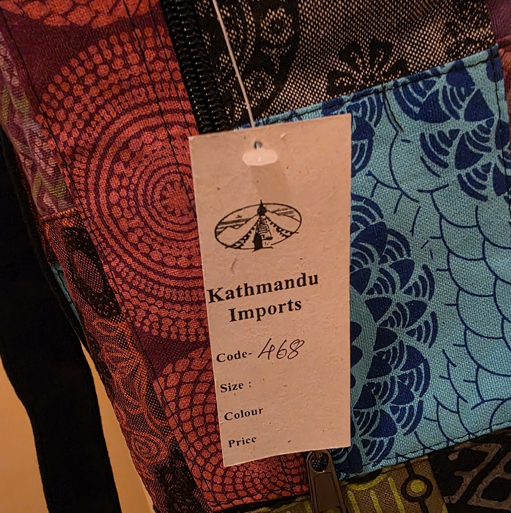 Katmandu Multicolor Patchwork Shoulder/Sling Bag … - image 3